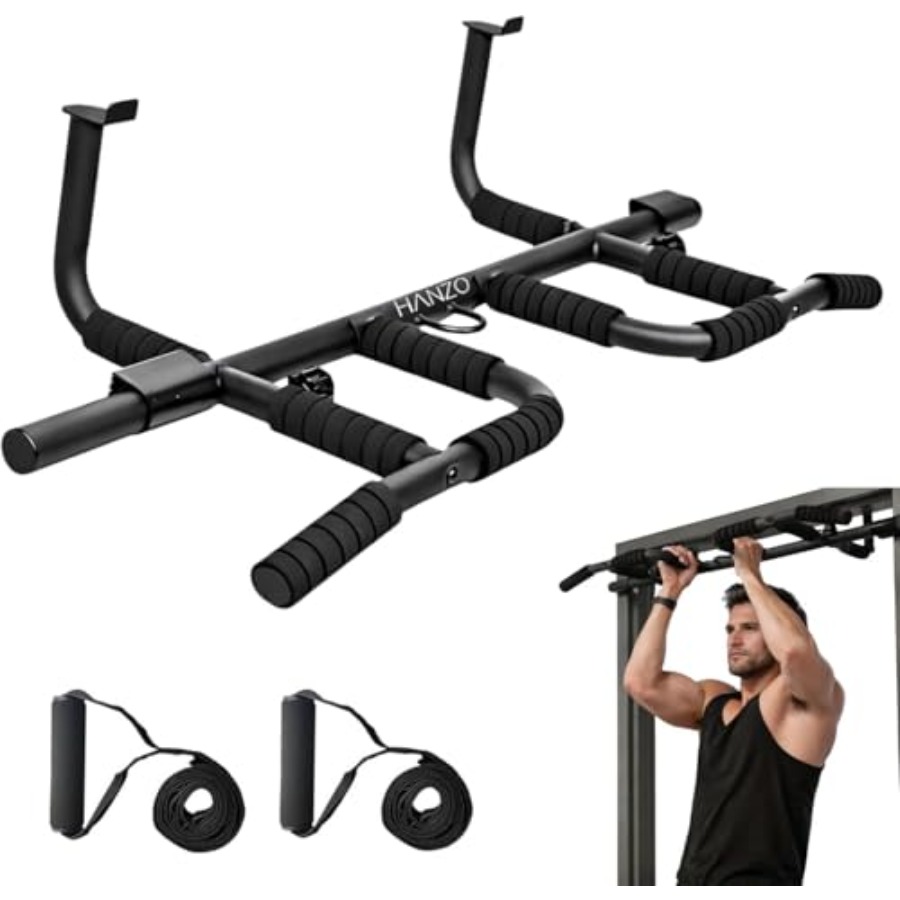 Chin Bar Doorway - Doorway Pull Up Bar Set with