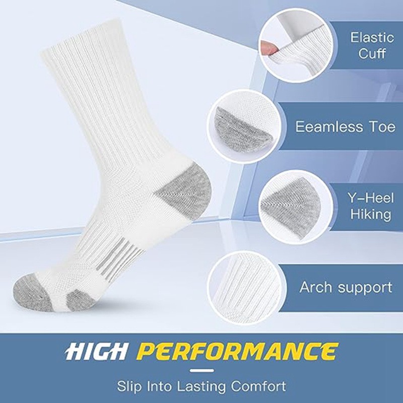6 Pairs of High-Density Buffer - Outdoor Sport Hose 评论和价格
