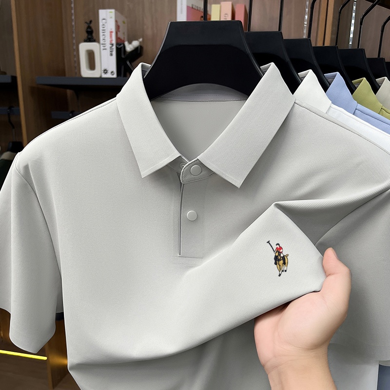 Luxury men classic brand fashi - Polo Shirt Equestrian 评论和价格