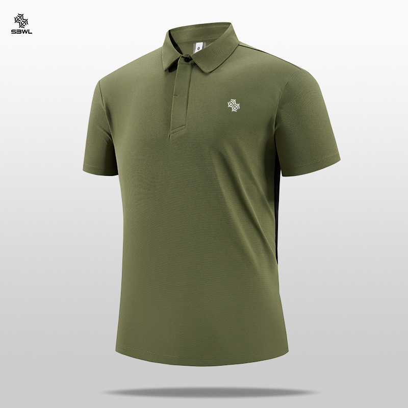 SBWL Men's Fashion 7 Color Bus - Polo Shirt Equestrian 评论和价格
