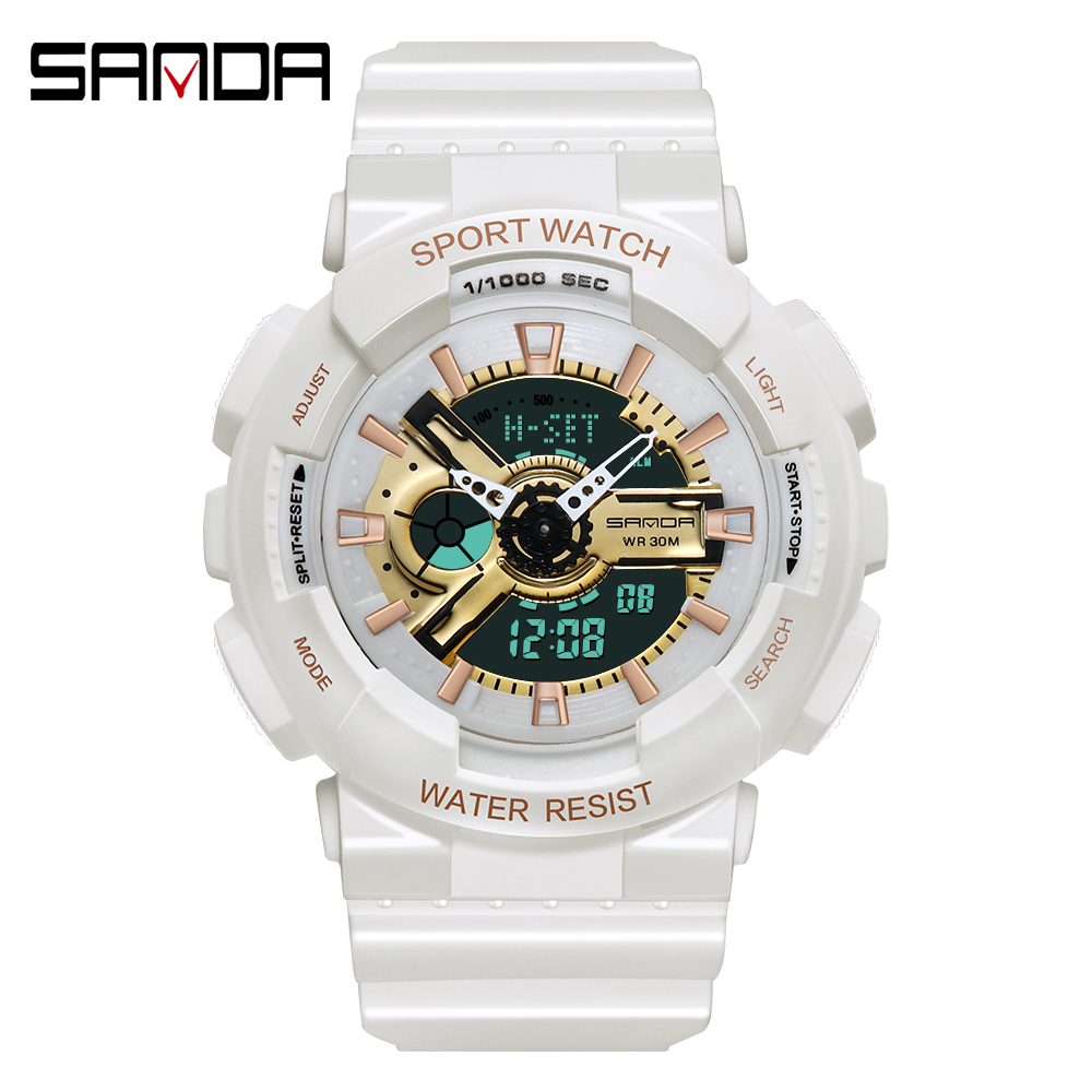 Fashion Sanda Top Brand Outdoo - Outdoor Sport Watch 评论和价格
