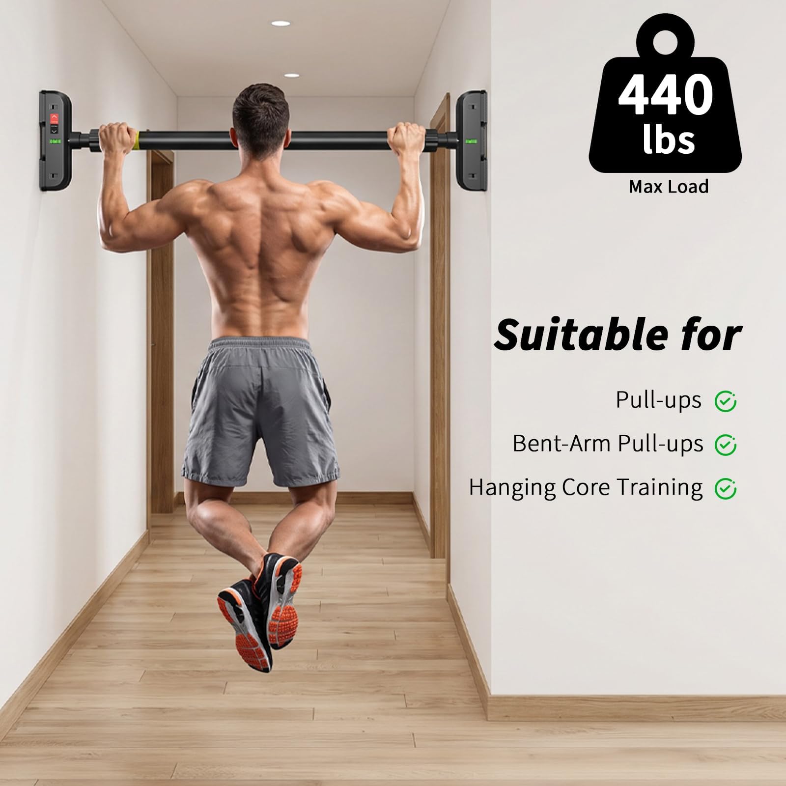 Doorway Pull Up Bar No Screws  - Chin Bar Doorway 评论和价格