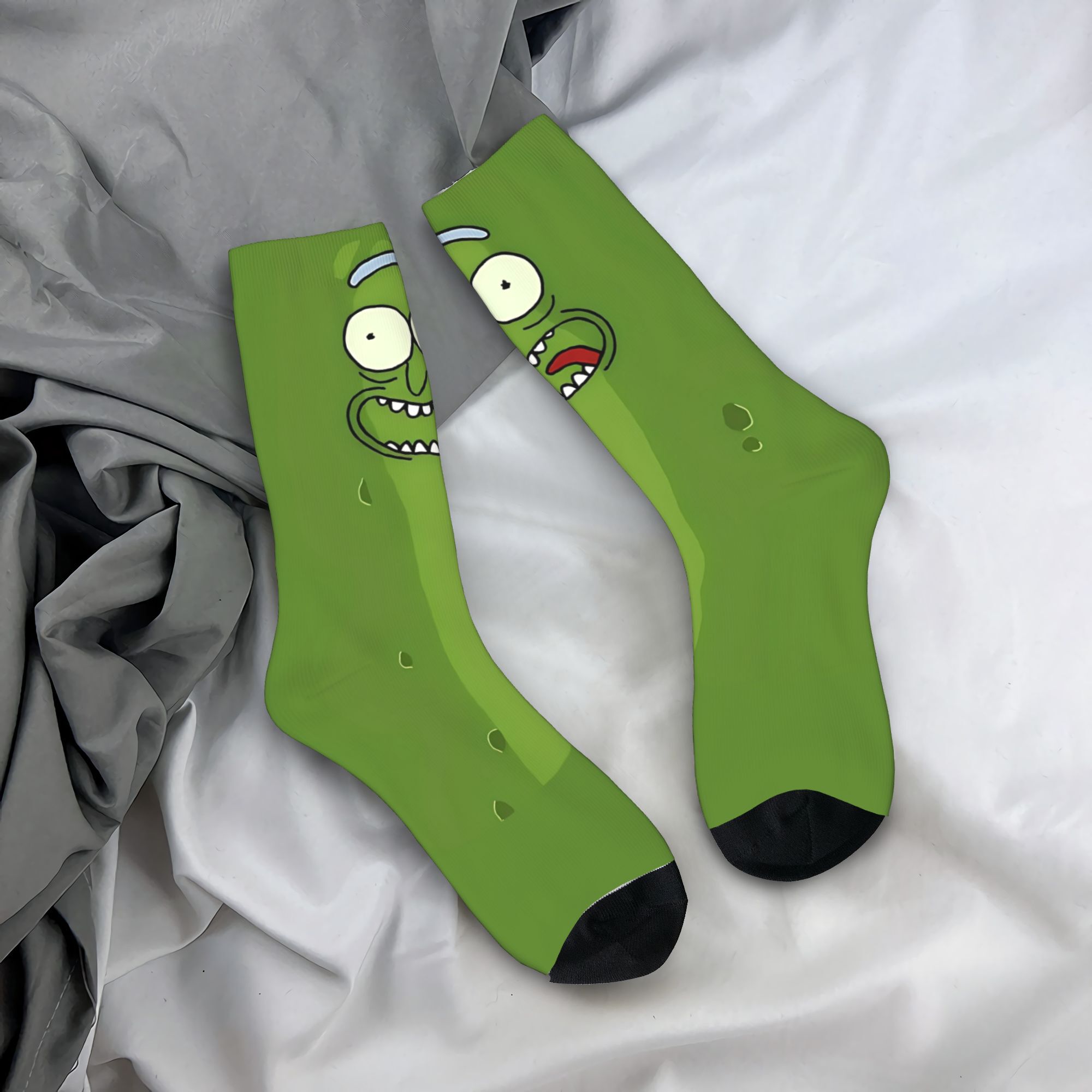 Novelty Funny Cucumber Print S - Outdoor Sport Hose 评论和价格