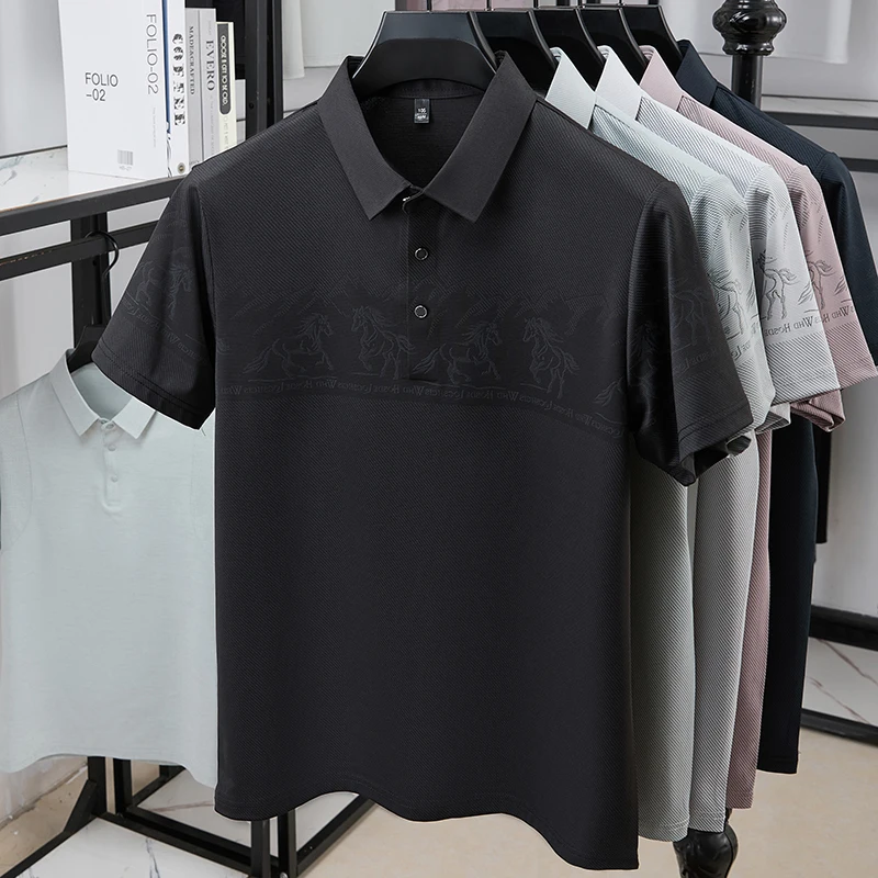Male half chest equestrian pri - Polo Shirt Equestrian 评论和价格