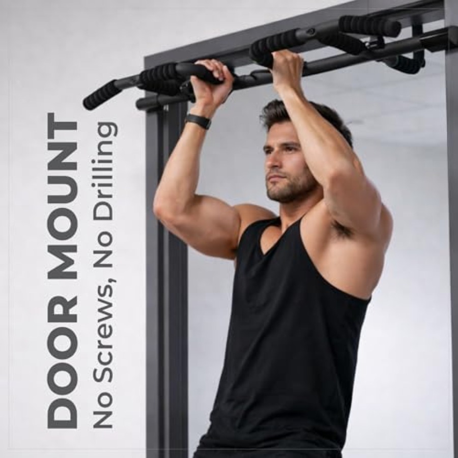 Doorway Pull Up Bar Set with S - Chin Bar Doorway 评论和价格