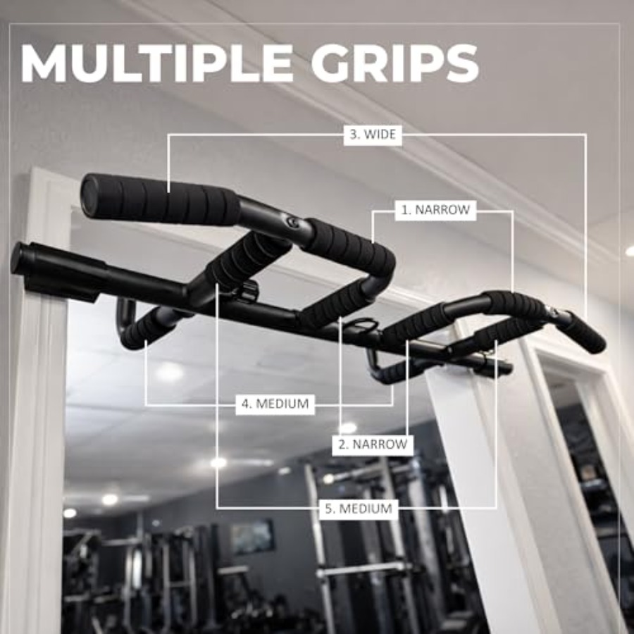 Doorway Pull Up Bar Set with S - Chin Bar Doorway 评论和价格