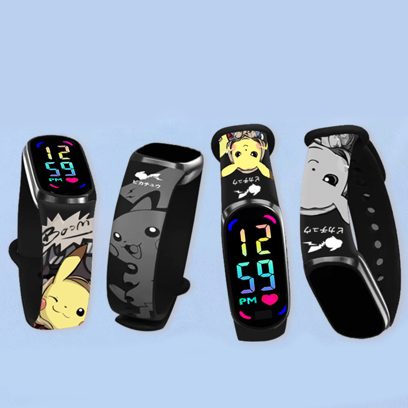 Pikachu Kids LED Watch Waterpr - Outdoor Sport Watch 评论和价格