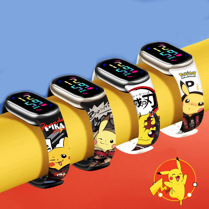 Pikachu Kids LED Watch Waterpr - Outdoor Sport Watch 评论和价格