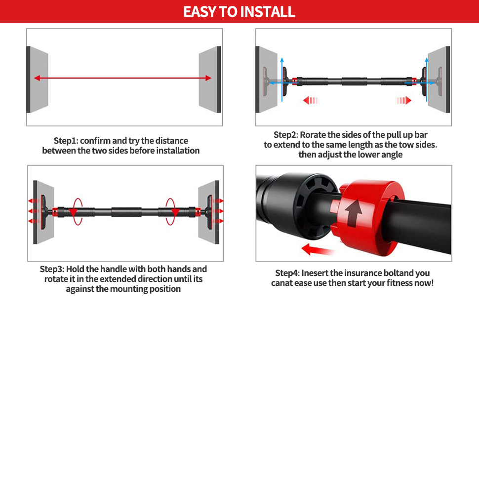 Doorway Pull-up Pullup Bar Hot - Chin Bar Doorway 评论和价格