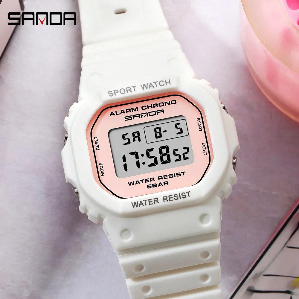 SANDA Luxury Ladies Sports Wat - Outdoor Sport Watch 评论和价格