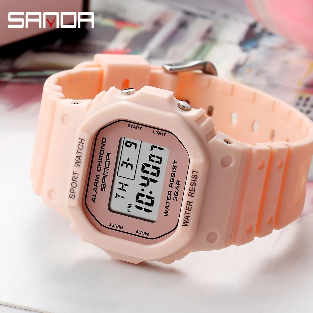 SANDA Luxury Ladies Sports Wat - Outdoor Sport Watch 评论和价格