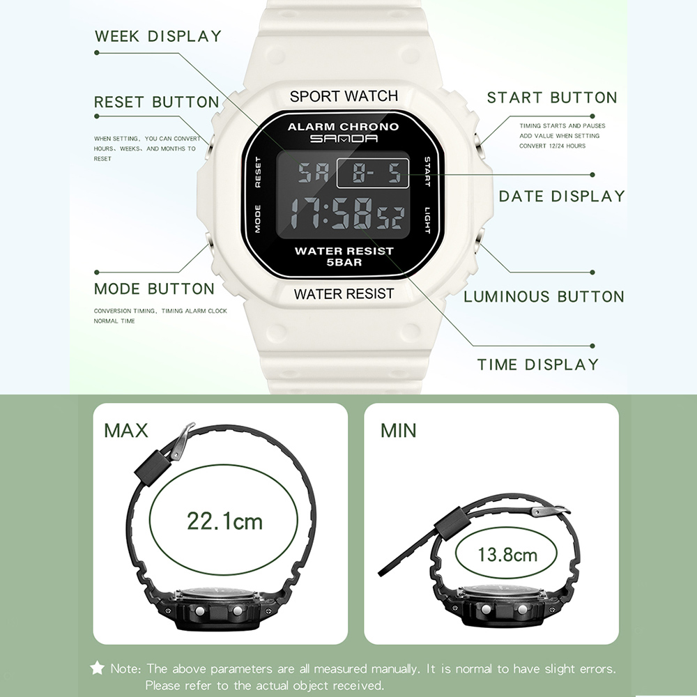 SANDA Luxury Ladies Sports Wat - Outdoor Sport Watch 评论和价格