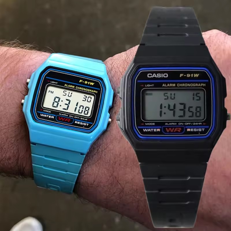 F-91W LED Electronic Watches f - Outdoor Sport Watch 评论和价格
