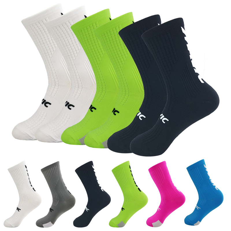 3 Pairs Cycling Socks Men Lett - Outdoor Sport Hose 评论和价格