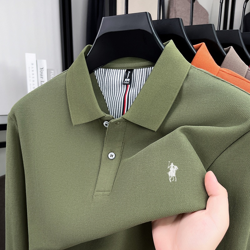Autumn new men clothing brand  - Polo Shirt Equestrian 评论和价格